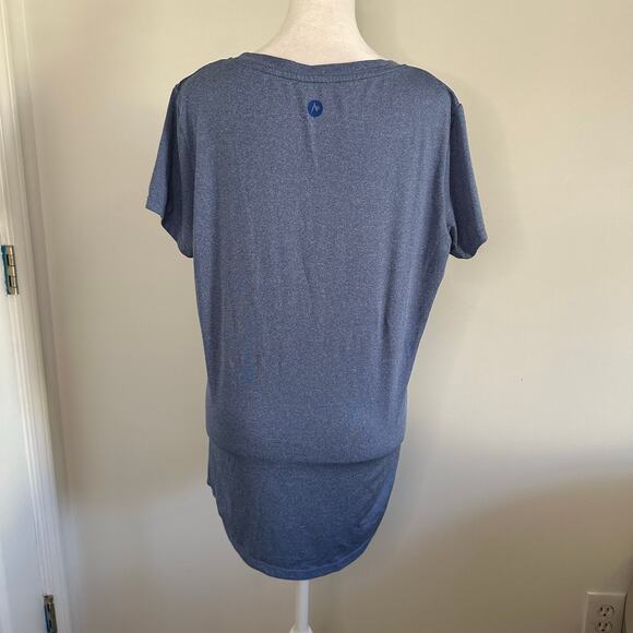 Marmot blue short-sleeve t-shirt size L - Picture 4 of 10